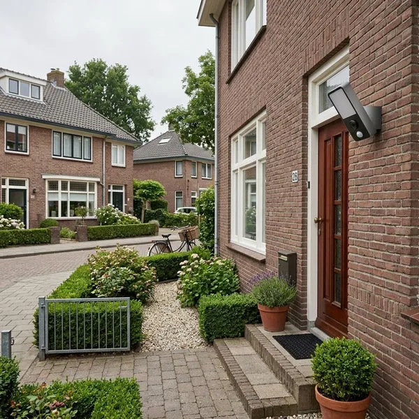 Waar let je op bij een buitenlamp met camera en sensor