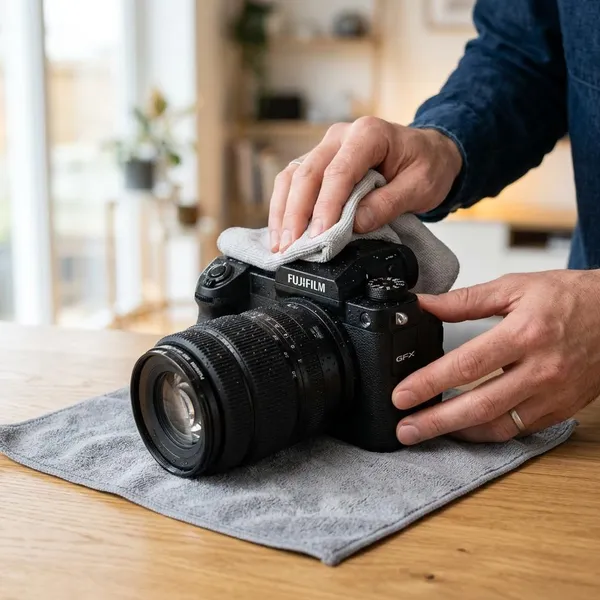 hoe krijg je water uit je camera
