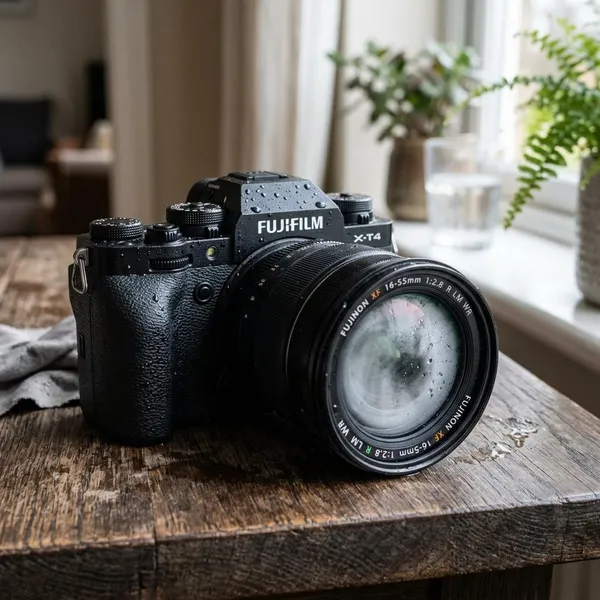 Wat je direct moet doen als je camera nat is geworden