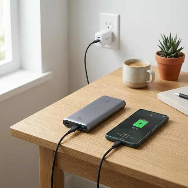 Hoe weet je of een powerbank oplaadt