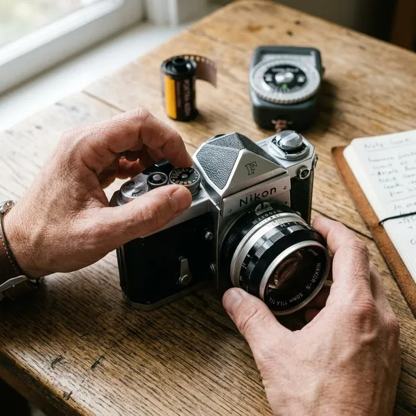 Analoge camera gebruiken stap voor stap