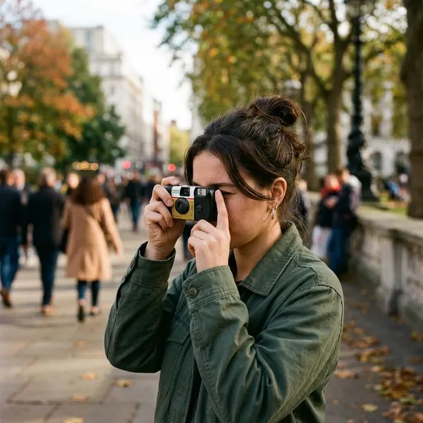 hoe werkt een disposable camera
