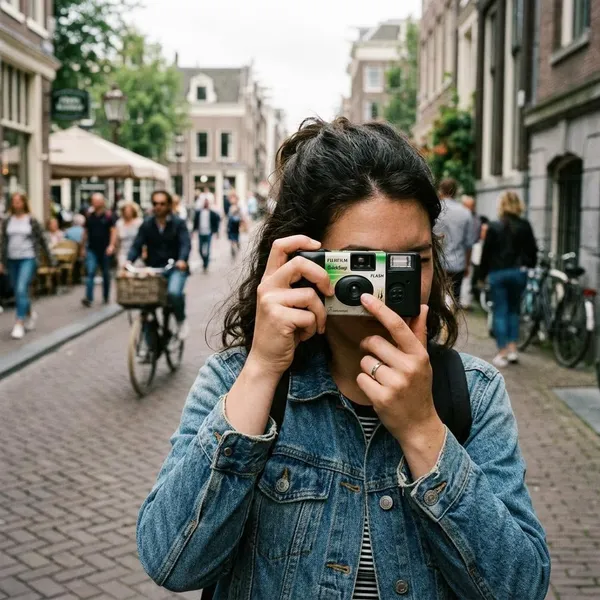 Hoe werkt een disposable camera