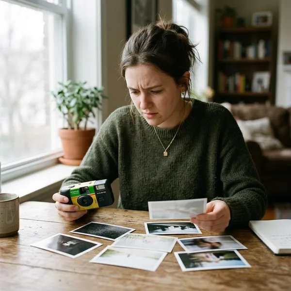 Disposable camera gebruiken stap voor stap