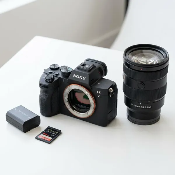 Hoe zit een camera in elkaar