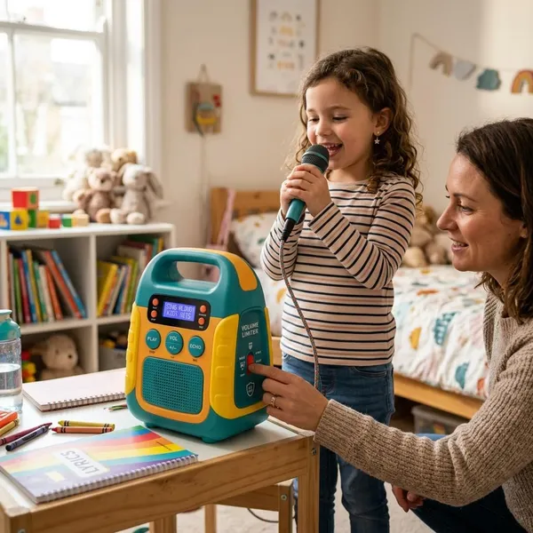 Voor welke leeftijd is een kinderradio met microfoon geschikt