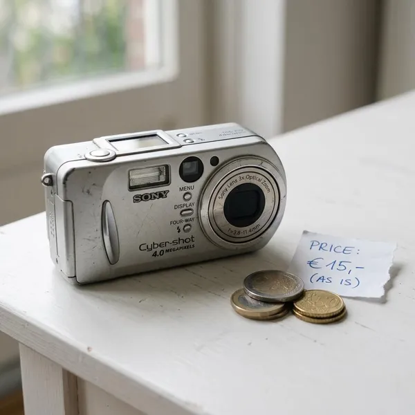 oude digitale camera geld waard