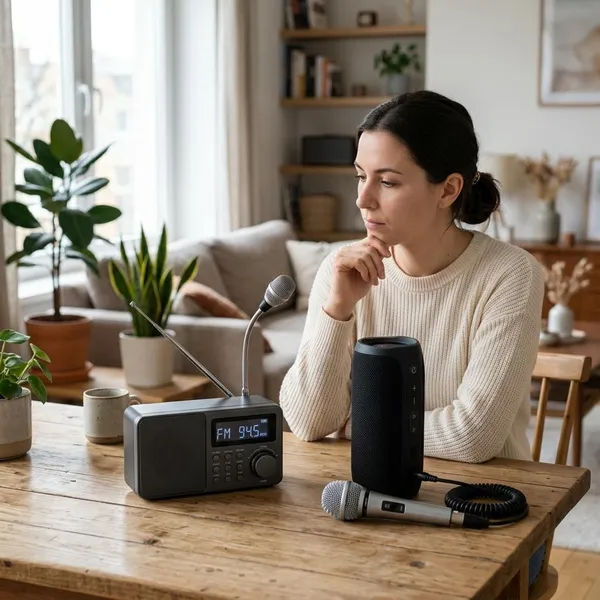 Waar let je op bij een radio met microfoon kopen