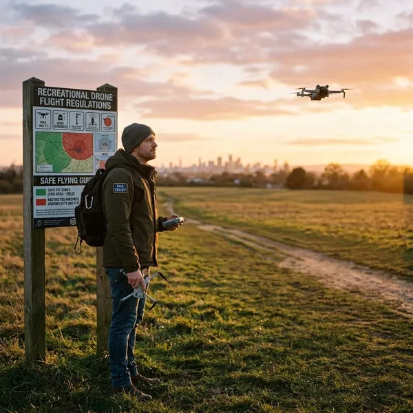 Vliegen met een drone op veelgevraagde plekken