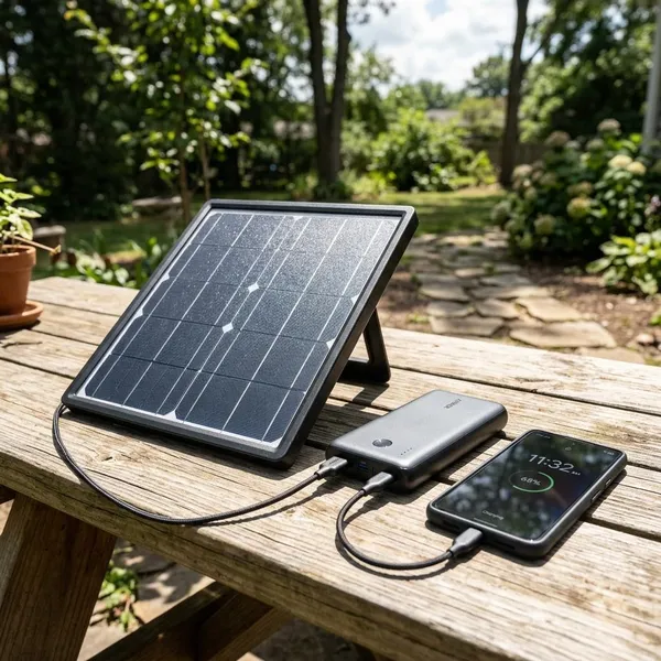Hoeveel watt zonnepaneel heb je nodig voor een powerbank